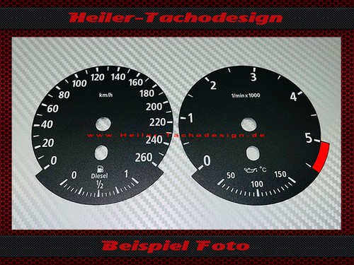 Tachoscheiben für bmw e60 - tachoscheiben,